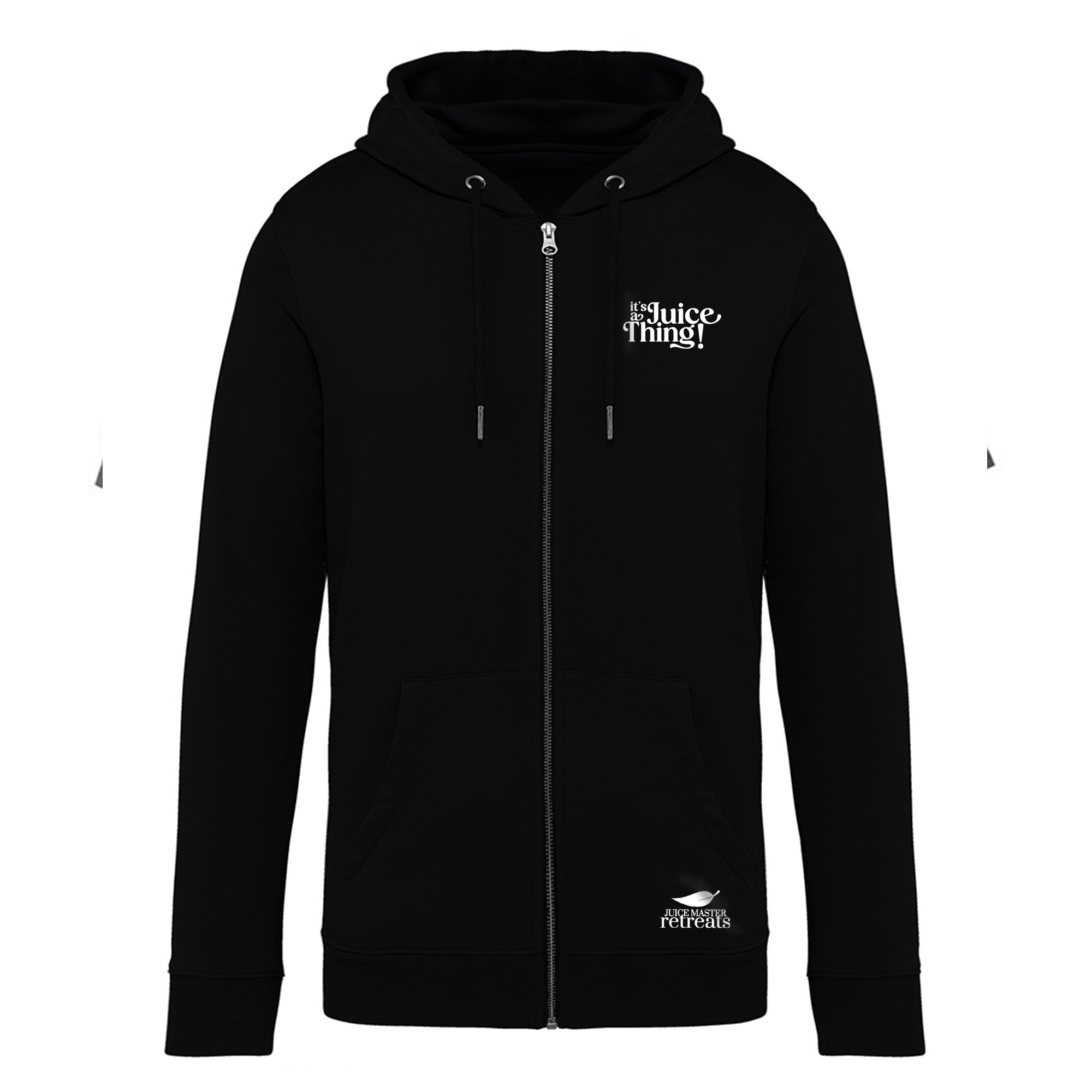 Organic Unisex Zip Hoodie