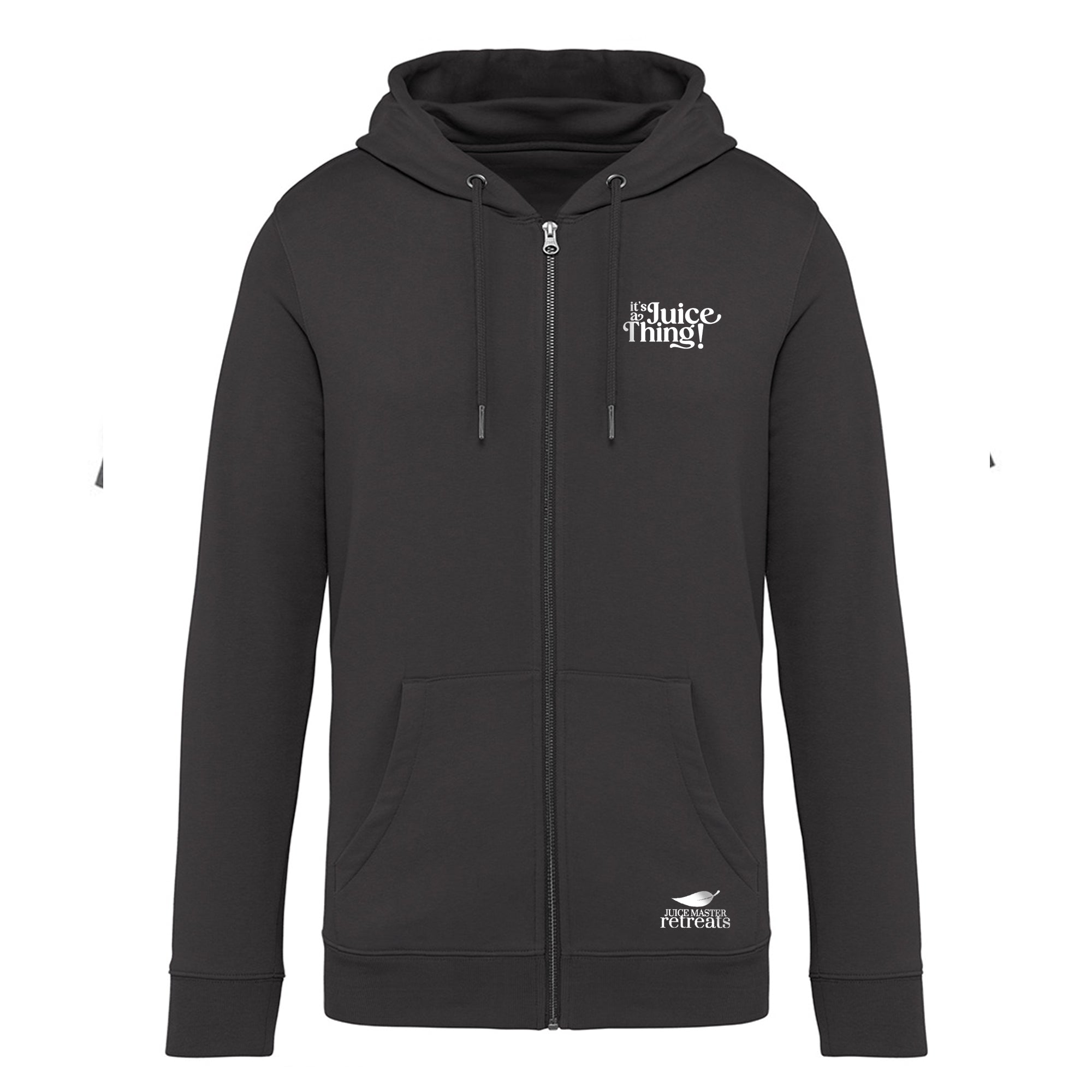 Organic Unisex Zip Hoodie