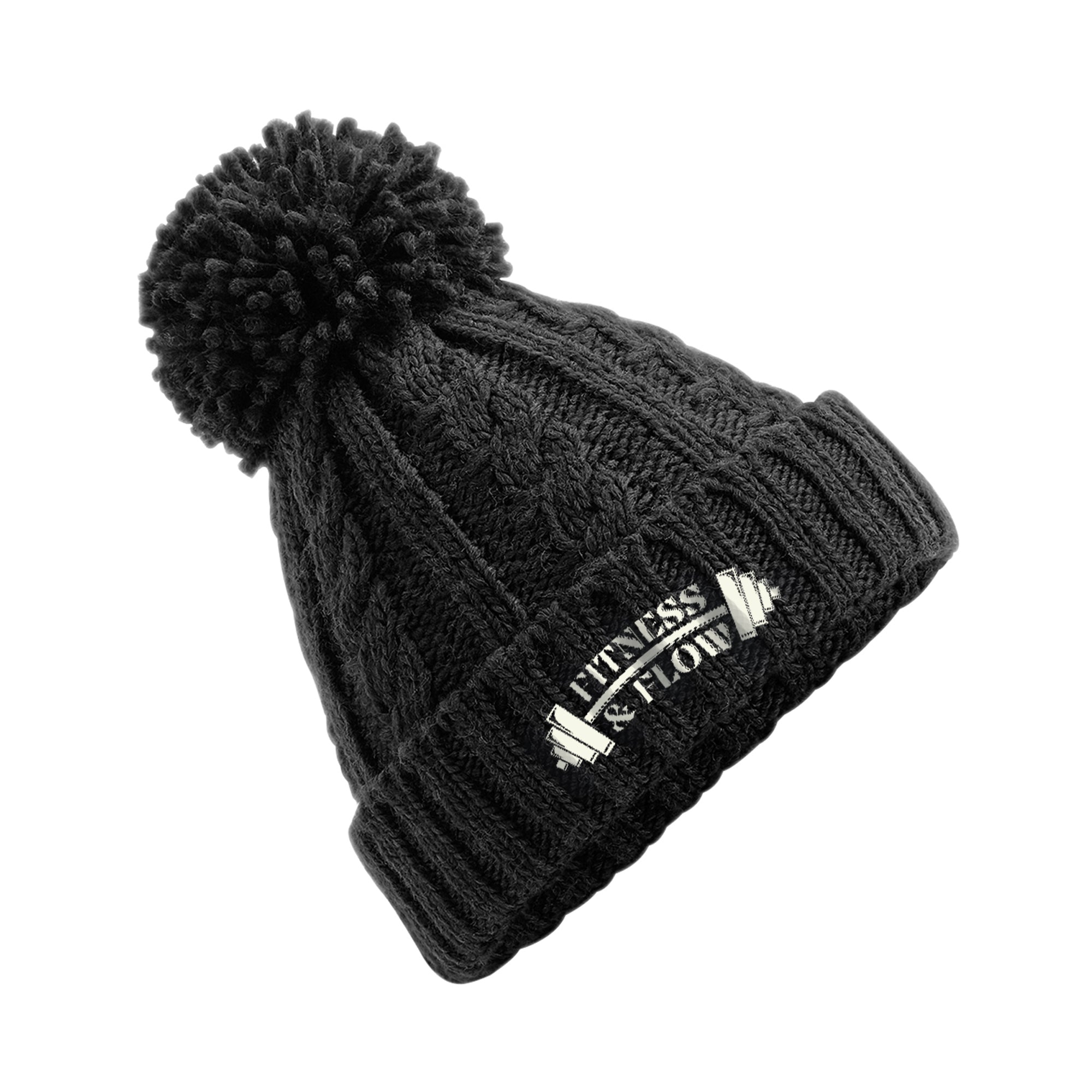 Cable Knit Bobble Hat