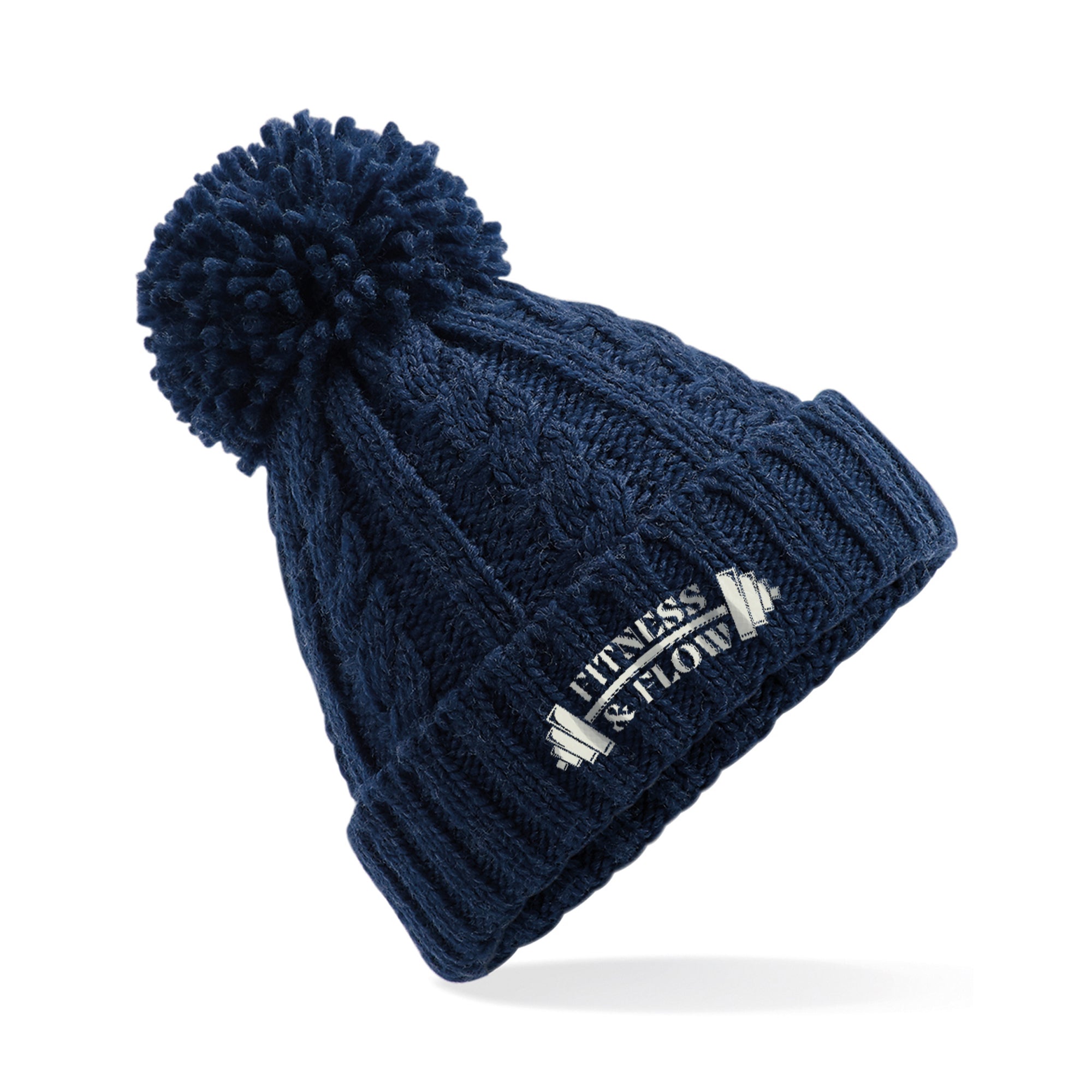 Cable Knit Bobble Hat