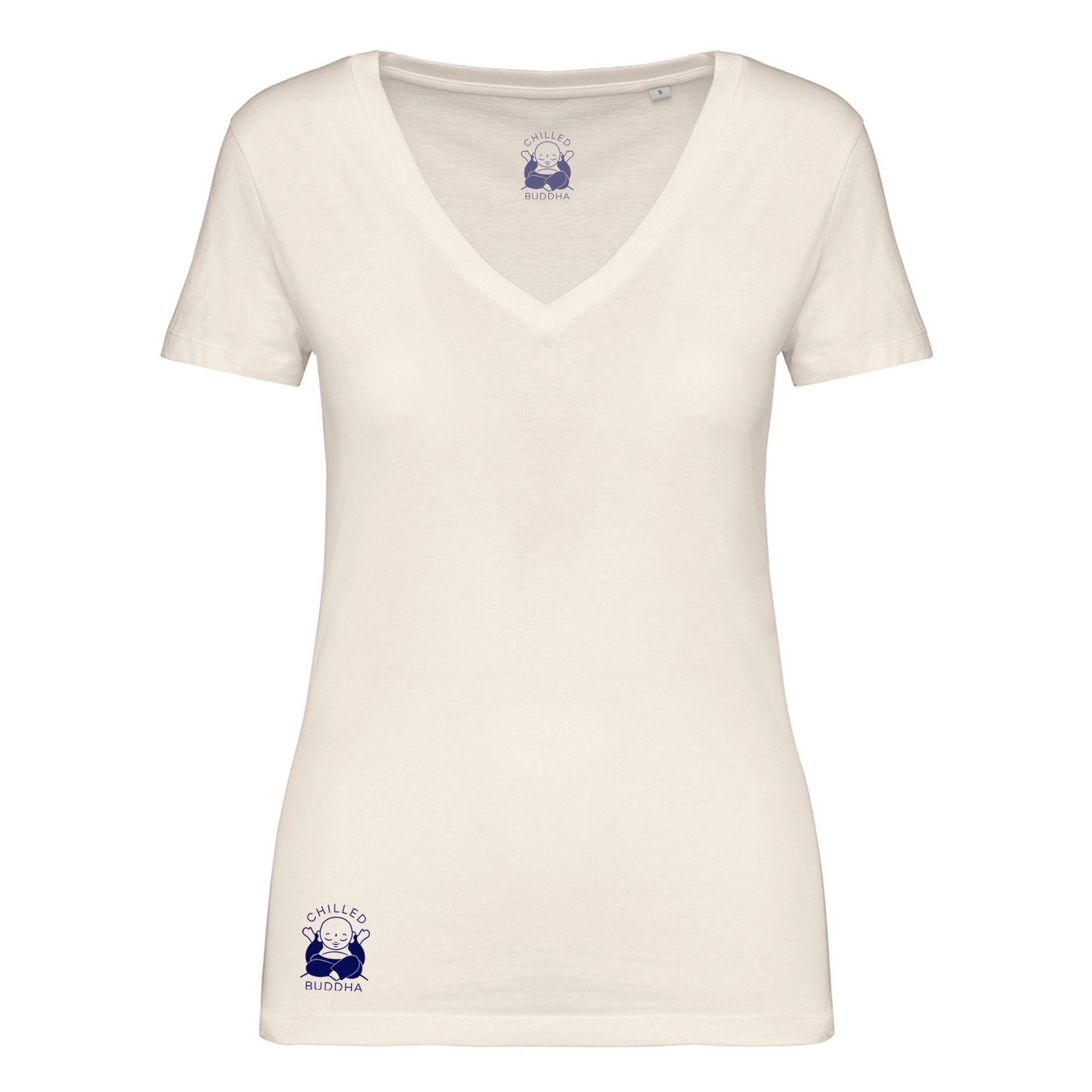 Fitted V-neck Cotton T-shirt (special order from Portugal)