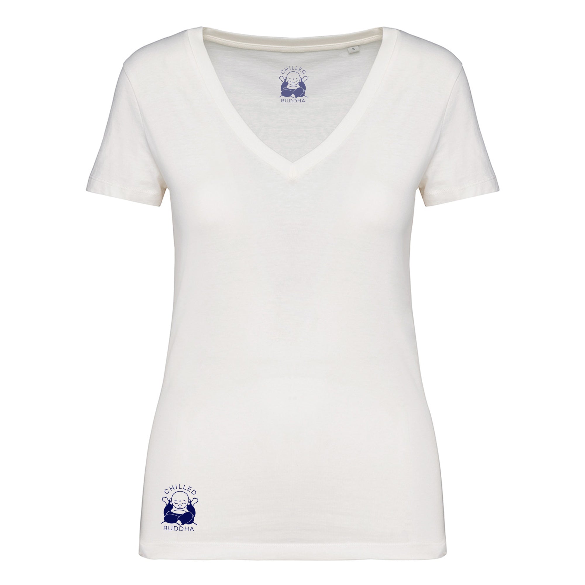 Fitted V-neck Cotton T-shirt (special order from Portugal)