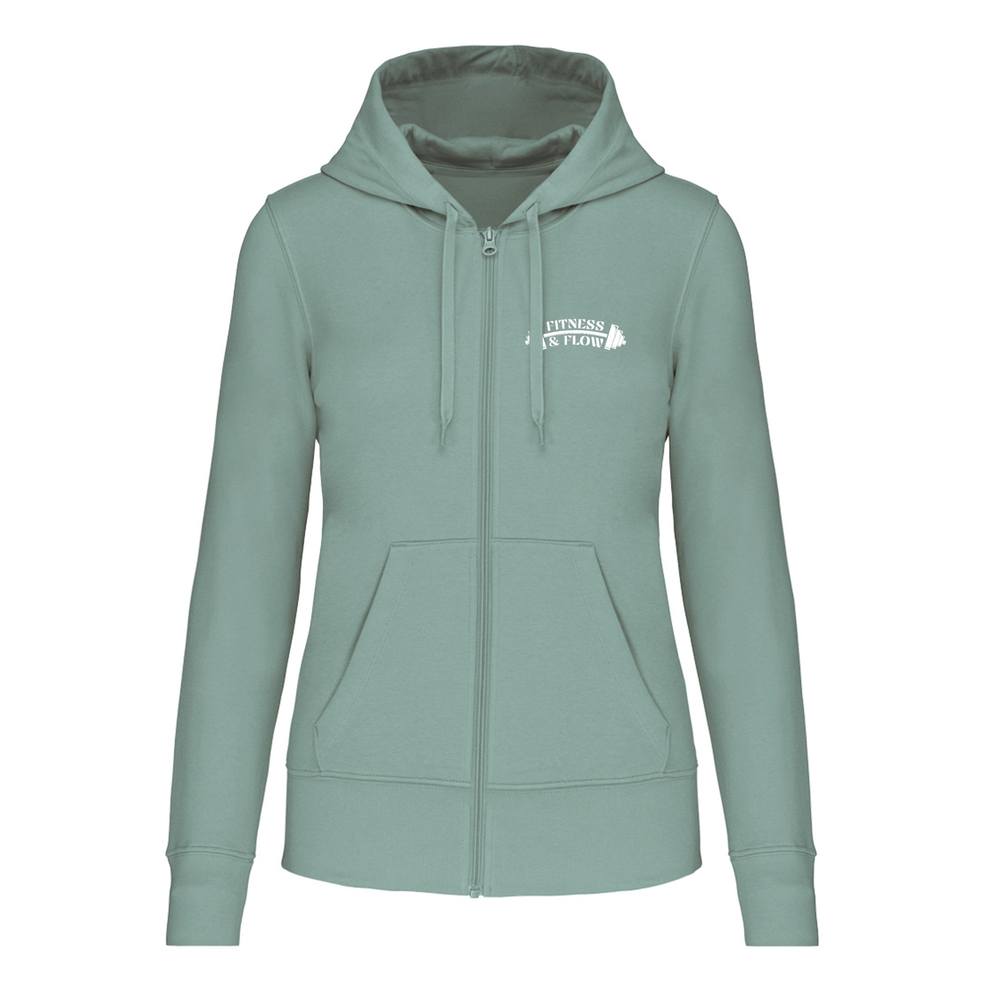 Organic Fitted Zip Hoodie