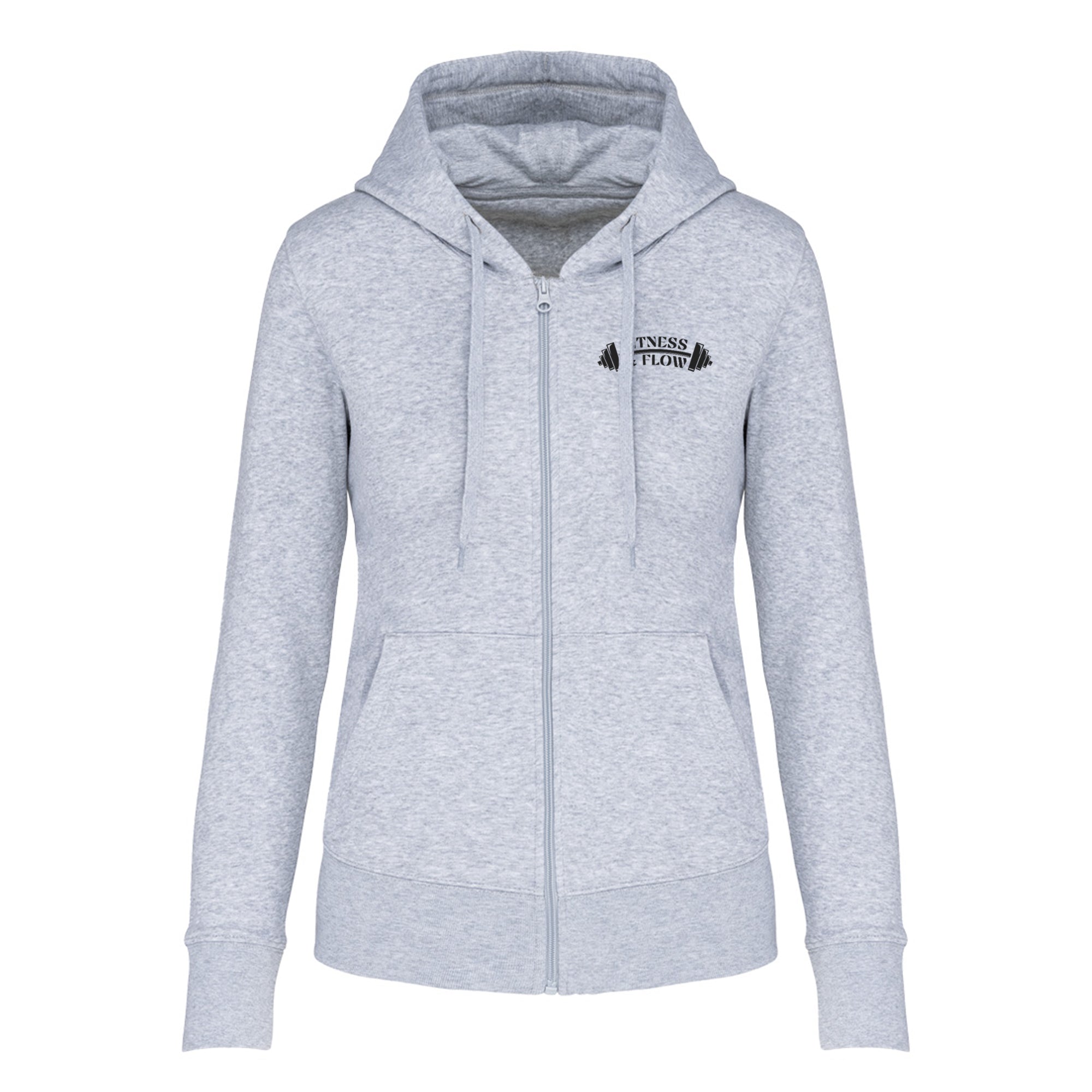 Organic Fitted Zip Hoodie