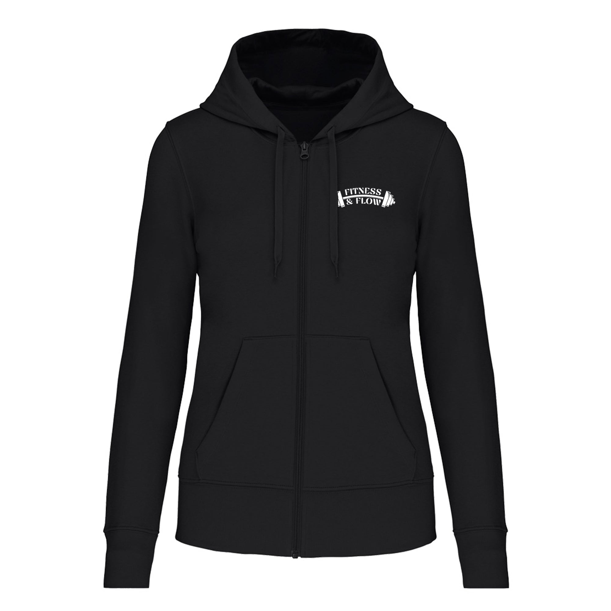 Organic Fitted Zip Hoodie