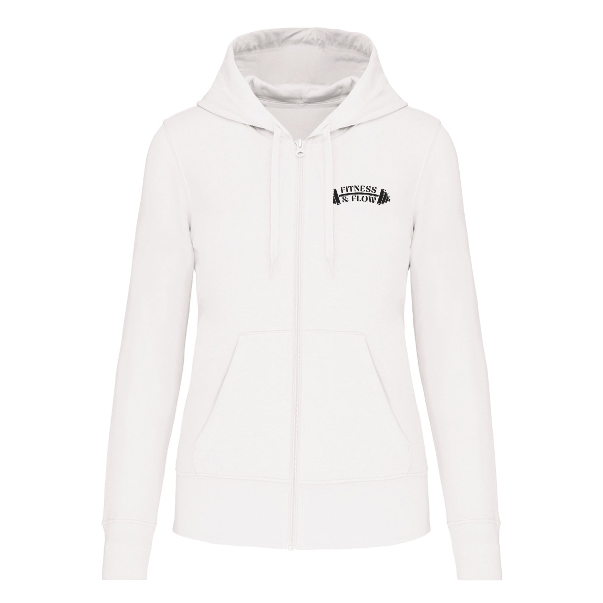 Organic Fitted Zip Hoodie