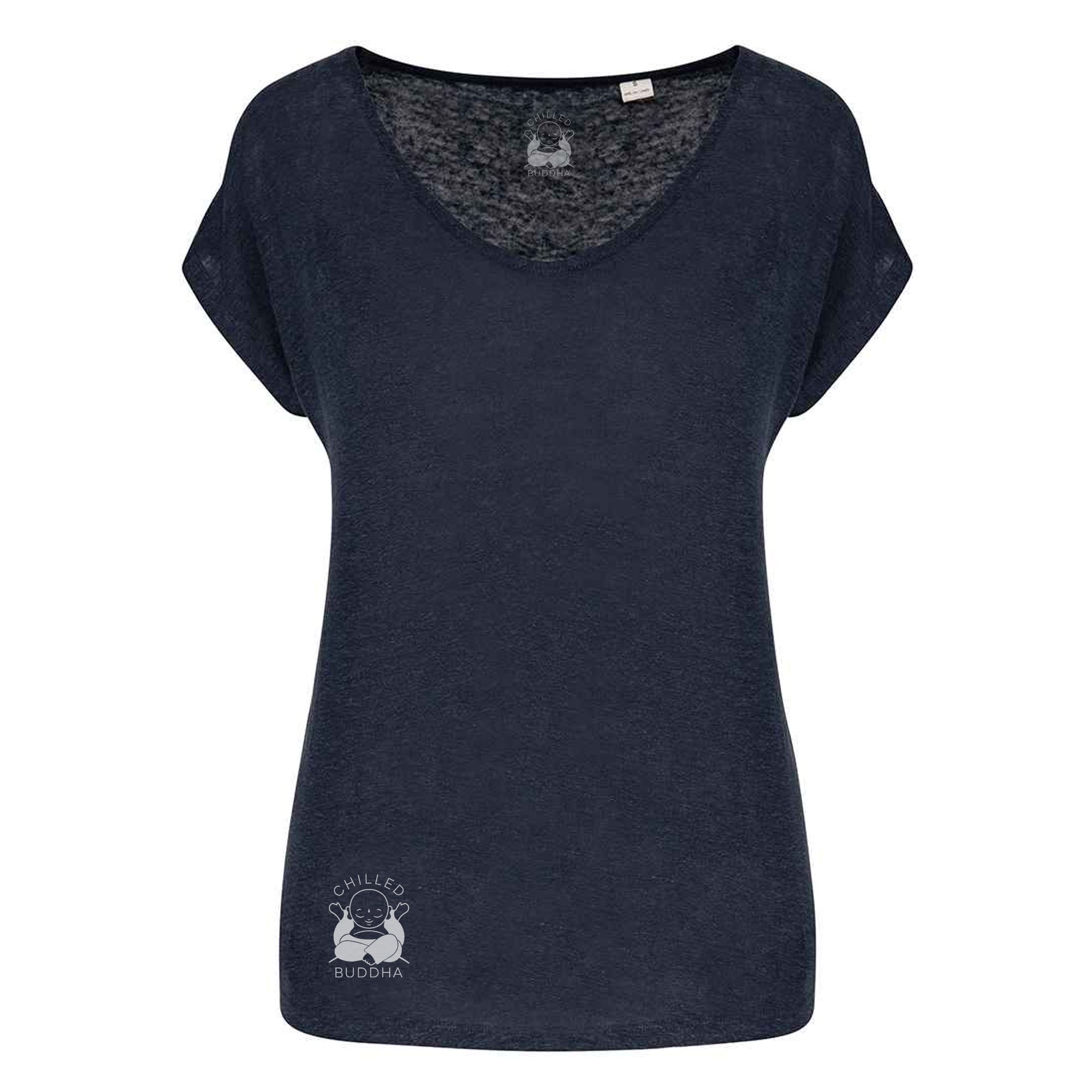 Fitted V-neck Linen T-shirt (special order from Portugal)